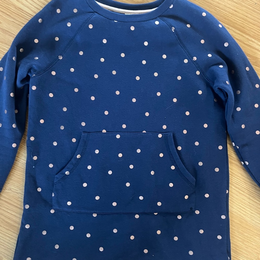 Boden sweatshirt tunic NWOT size 11-12Y